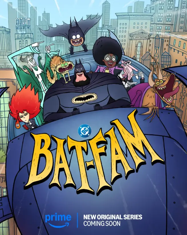 Estreias da semana no Prime Video trazem “Bat-Família”, "Um Dia Fora do Controle", “Maldade” e mais novidades 2 Pôster oficial no Prime Video série animada Bat-família