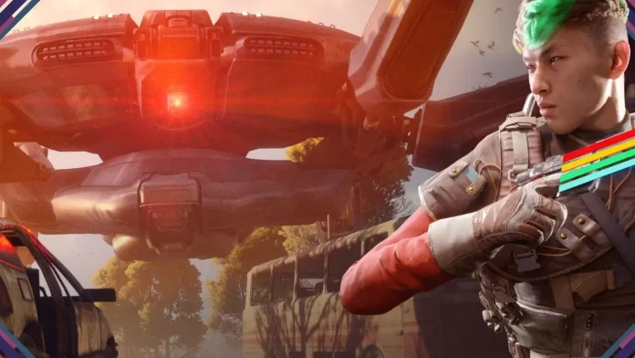 Personagem se escondendo de grande anomalia em missão no universo de ARC Raiders, além de roadmap revelado.