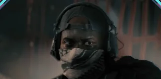 Personagem de Battlefield 6 em combate, representando a guerra total do jogo