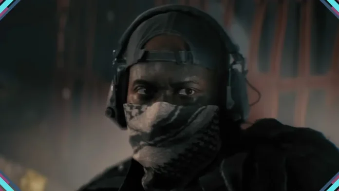 Personagem de Battlefield 6 em combate, representando a guerra total do jogo