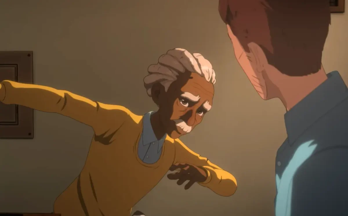 Chase: o herói que envelheceu para salvar o mundo em Dispatch 3 chace track star robert robertson mecha man dispatch 004