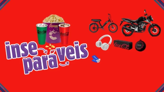 Campanha Coca-Cola Inseparáveis na Cinépolis com sorteio de prêmios exclusivos. Campanha Coca-Cola Inseparáveis da Cinépolis oferece prêmios e ingressos instantâneos em todo o Brasil.