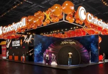 Crunchyroll anuncia novidades na CCXP25, incluindo Estúdio de Dublagem exclusivo Explore o estande temático da Crunchyroll na CCXP25 com Estúdio de Dublagem, ativações imersivas e experiências de séries como JUJUTSU KAISEN.