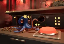 Darwin’s Paradox! também chegará ao Nintendo Switch 2 Polvo azul de Darwin’s Paradox explora laboratório da Ufood Inc. em novo jogo da Konami.