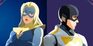 Luminar e Robert Robertson em destaque em Dispatch, simbolizando a força narrativa e o potencial de uma versão dublada brasileira.