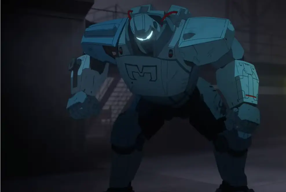 dispatch mecha man dublagem portugues brasil detalhes adhoc studio