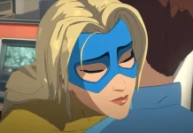 Dispatch quebra recorde e atinge 131 mil jogadores simultâneos na Steam Robert Robertson e Luminar em destaque ao lado do gráfico da SteamDB mostrando o recorde de 131 mil jogadores simultâneos em Dispatch.