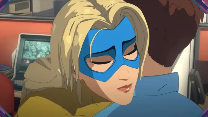 Robert Robertson e Luminar em destaque ao lado do gráfico da SteamDB mostrando o recorde de 131 mil jogadores simultâneos em Dispatch.