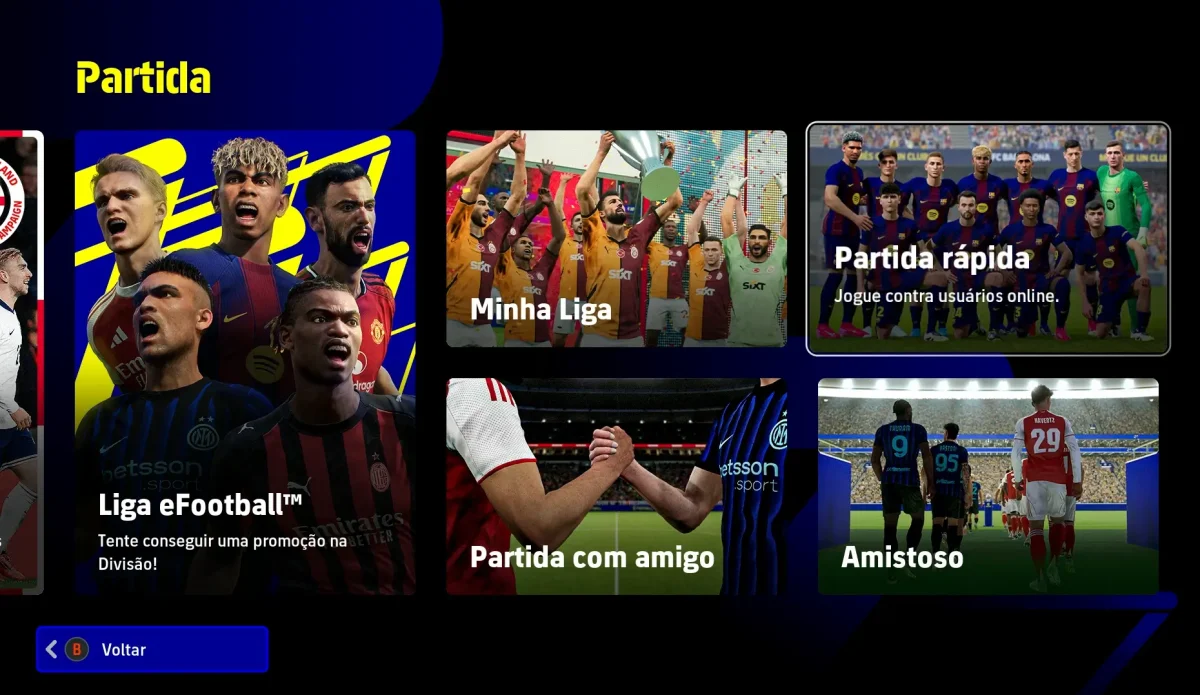 efootball 2026 partidas