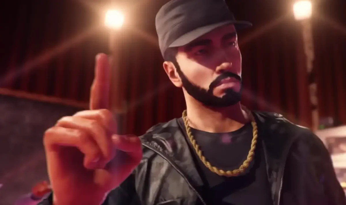 Eminem chega a Hitman com nova skin e trailer destaca dinâmica com o Agente 47 2 Skin moderna de Eminem com visual atualizado no trailer de Hitman exibido no Xbox Partner Preview