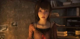As irmãs Mio e Mayu Amakura exploram a vila amaldiçoada em Fatal Frame II: Crimson Butterfly Remake, enfrentando espíritos com a Camera Obscura.