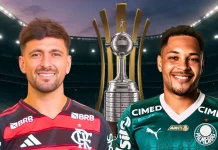 Palmeiras x Flamengo: onde assistir ao vivo, escalações, final da Libertadores 2025 Arrascaeta e Vitor Roque frente a frente antes da final da Libertadores 2025.