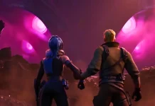Fortnite Capítulo 6: evento final acontece neste sábado – participe Jones e uma personagem observam a ameaça que invade Oninoshima para o fim do Capítulo 6.