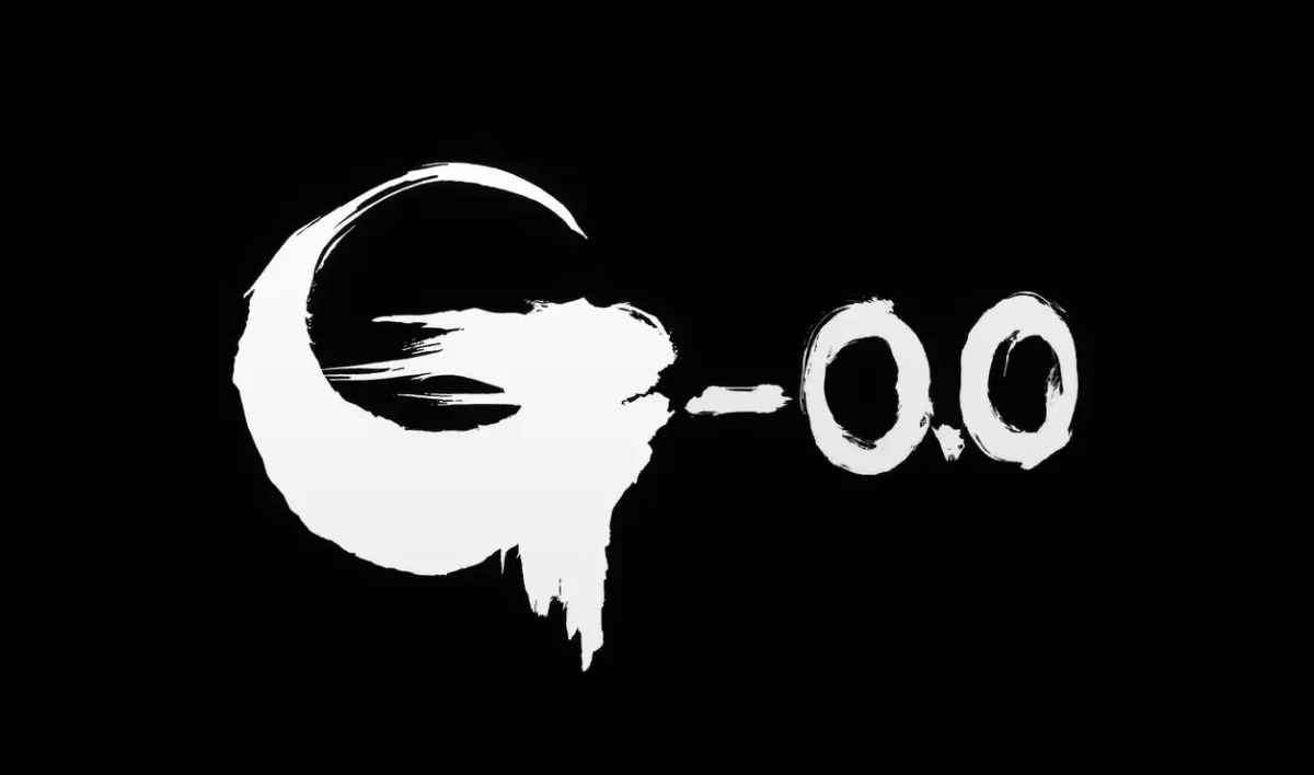 Logotipo oficial do filme Godzilla Minus Zero, continuação do aclamado Godzilla Minus One da Toho Corporation.