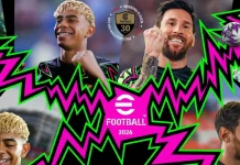 eFootball 2026: voltei a jogar depois de 3 anos — será que evoluiu? Messi e Lamine Yamal em destaque no eFootball 2026, simbolizando a nova fase técnica e a evolução da franquia da Konami.
