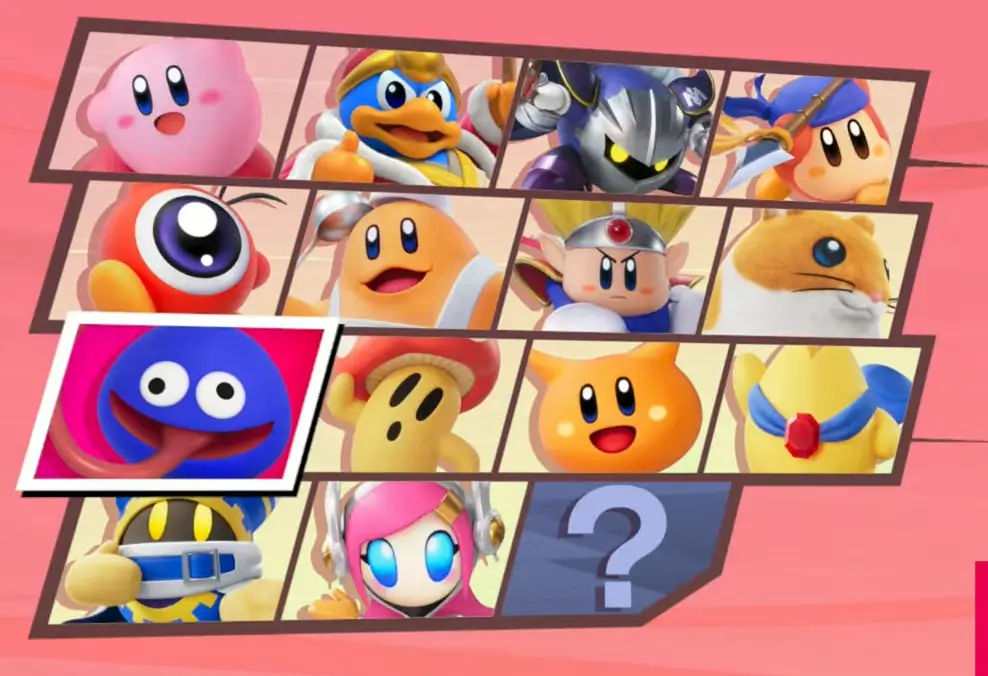 Análise da prévia de Kirby Air Riders 1 Kirby e outros personagens da franquia reunidos em um cenário colorido de Kirby Air Riders.