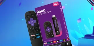 Dispositivo de streaming sobre mesa ou conectado à TV, representando as ofertas de Black Friday 2025.