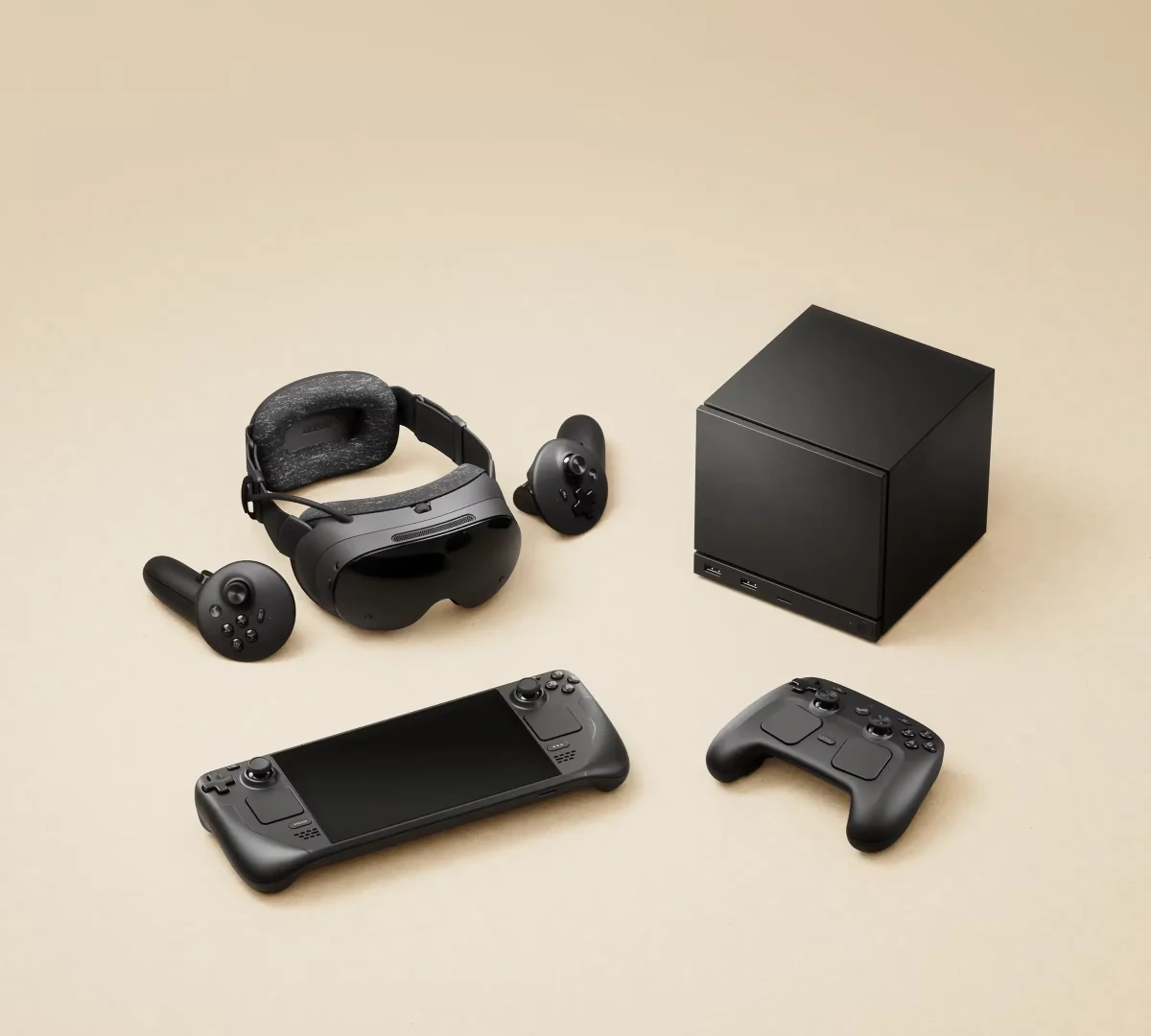 Steam Frame: um salto para quem deseja realidade virtual 2 Família dispositivos Steam com: Steam Machine, Steam Controller e Steam Frame.