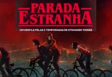 Parada Estranha: mapa do evento de Stranger Things 5 Personagens de Stranger Things na Parada Estranha em São Paulo