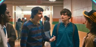 Personagens de Stranger Things 5 reunidos na arte oficial da temporada final