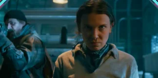 Eleven em Stranger Things 5 já disponível na netflix