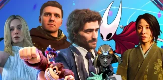 Gráfico dos indicados ao The Game Awards 2025 com destaque para Silksong, Clair Obscur e Death Stranding 2.