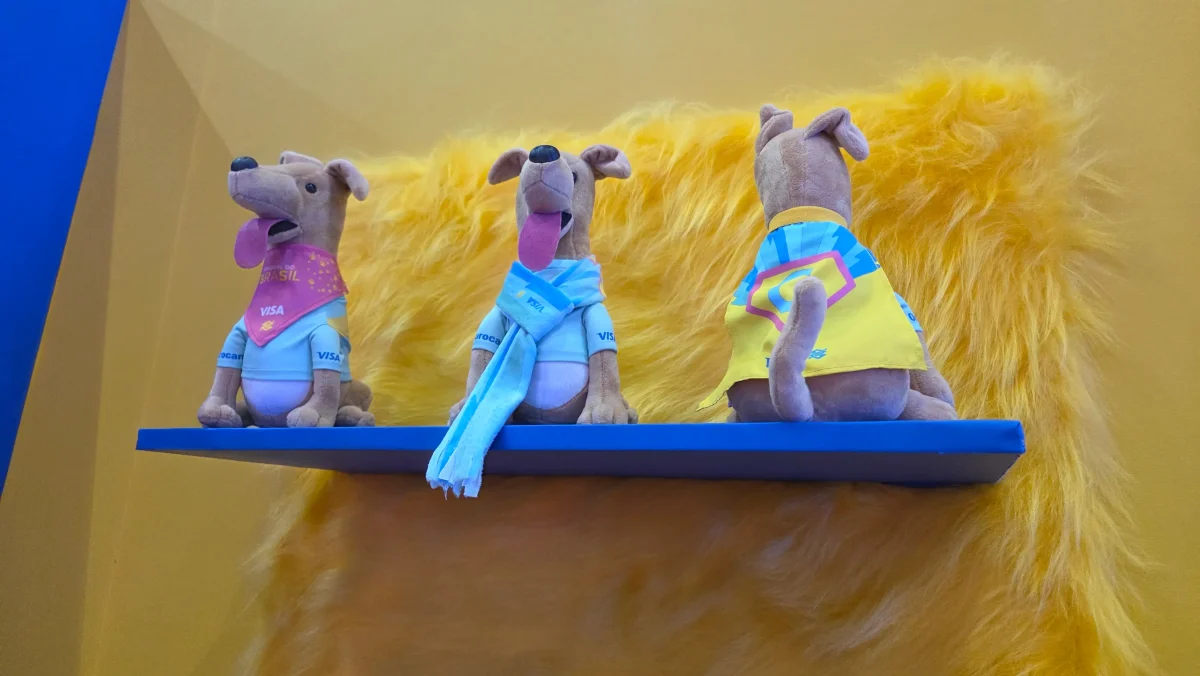 caramelo pelucia banco do brasil brinde ccxp25