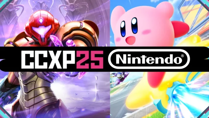 CCXP25: Nintendo leva Metroid Prime 4, Kirby Air Riders e ativações do My Nintendo