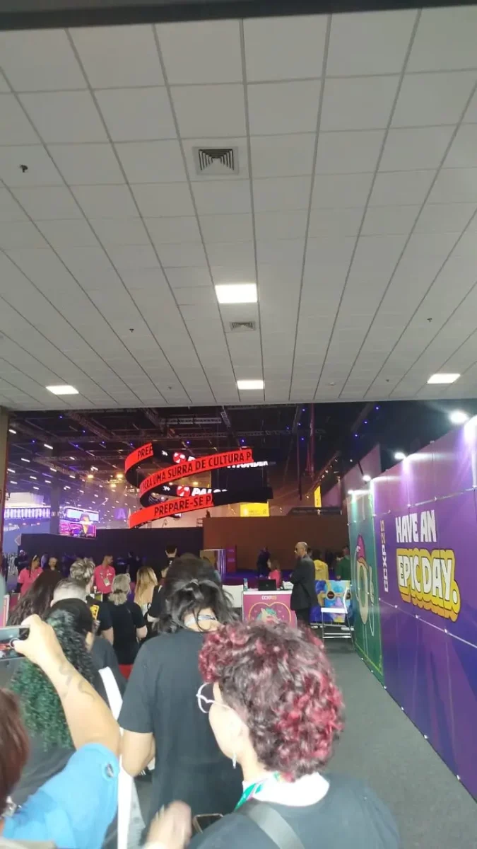 Entrada principal da CCXP25