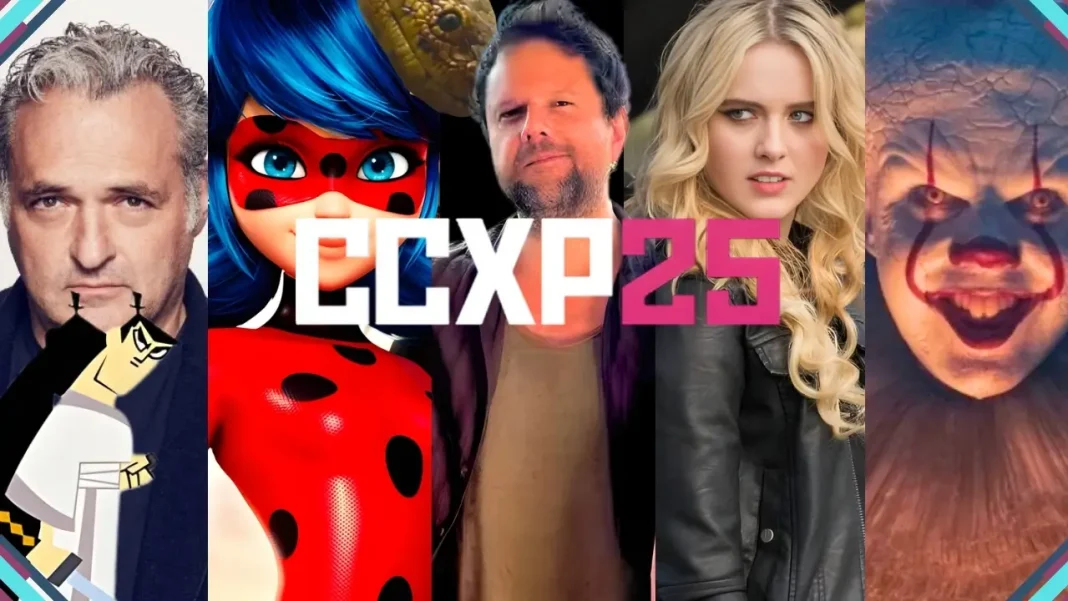 Programação do Palco Thunder na CCXP25 – Domingo, 7 de dezembro Programação do Palco Thunder na CCXP25 7 de dezembro de 2025: Tom & Jerry, Miraculous, Selton Mello, Kathryn Newton, Primal, Globoplay, It: Bem-vindos a Derry.