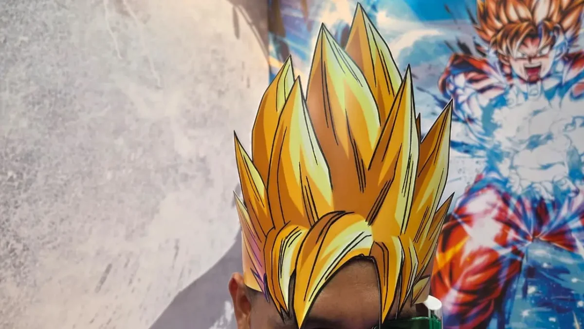 dragon ball legends cabelo chape goku sayijin ccxp25 brindes