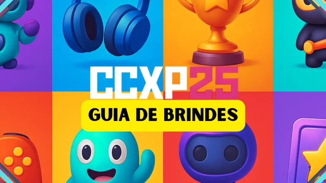 Guia de Brindes CCXP25 com atualizações em tempo real. Veja onde encontrar os melhores brindes e ativações do evento.