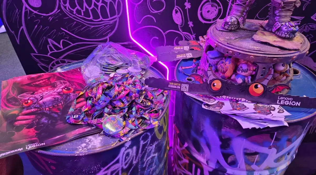 iron studios lenovo residuum brindes ccxp25