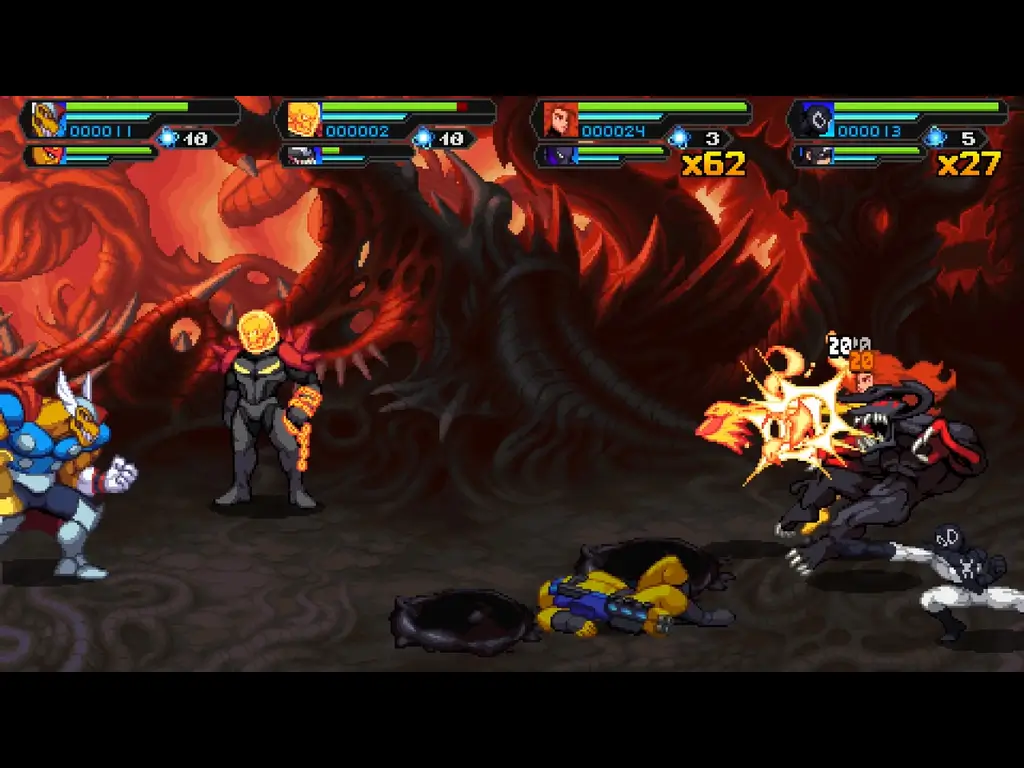 MARVEL Cosmic Invasion: multijogador