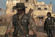 Imagem destacando Red Dead Redemption disponível gratuitamente no Netflix Games, mostrando o protagonista e visual atualizado da nova versão.