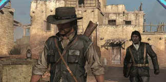 Imagem destacando Red Dead Redemption disponível gratuitamente no Netflix Games, mostrando o protagonista e visual atualizado da nova versão.