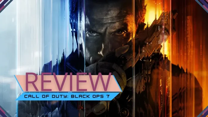 Imagem promocional de Call of Duty: Black Ops 7 usada na review do jogo.