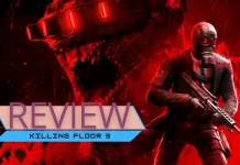 Killing Floor 3 com combate intenso contra hordas de inimigos em cenário sombrio