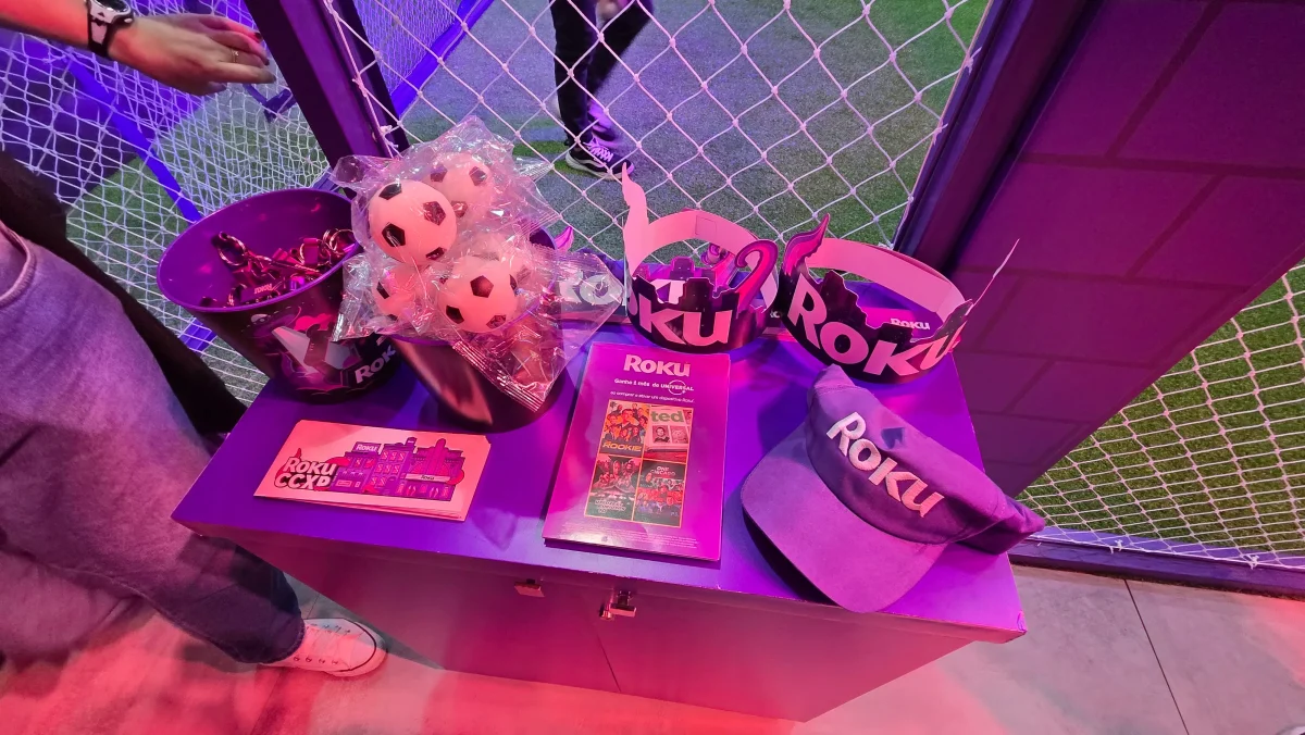 roku brindes ccxp25 beisebol