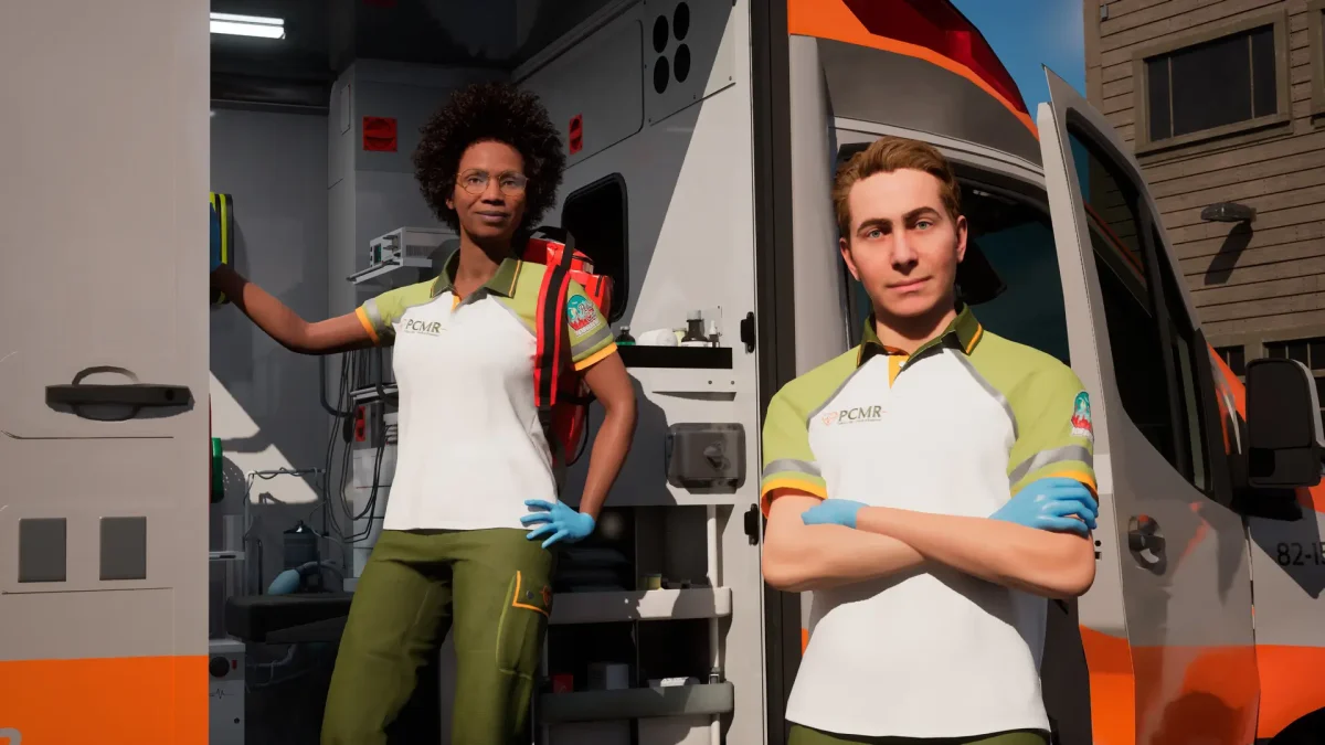 Ambulance Life: A Paramedic Simulator jogo  de simulação