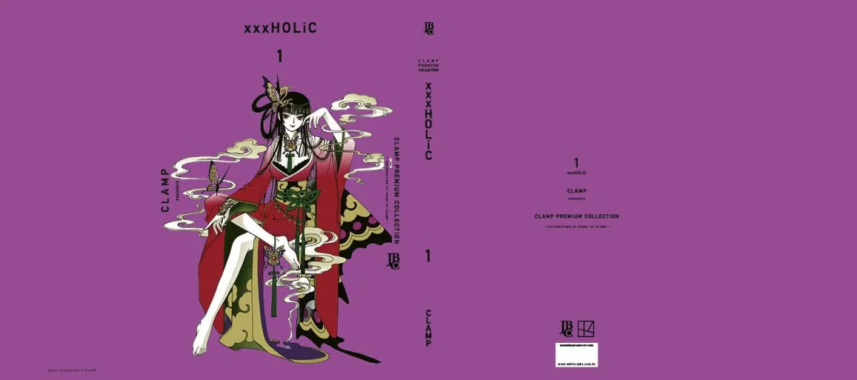 Editora JBC inicia a pré-venda do mangá XXX Holic 2 Capa oficial do mangá XXX Holic pela JBC FRENTE e verso