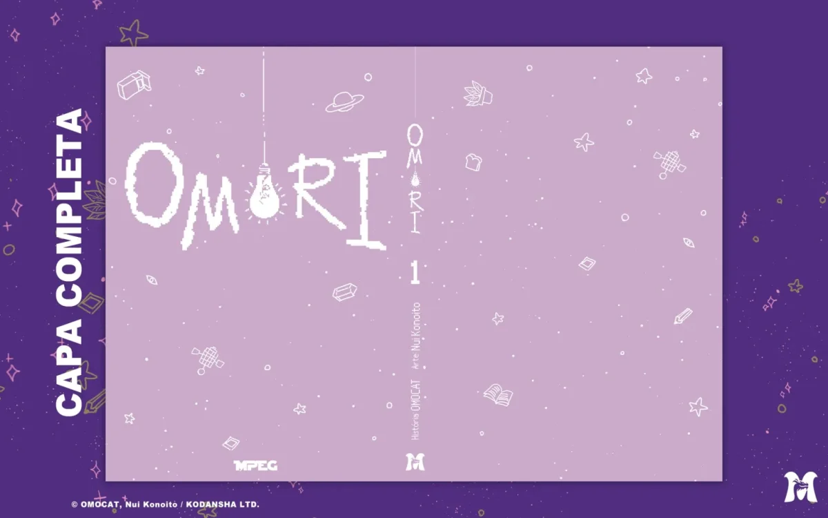 Capa inteiro do mangá Omori