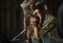 He-Man em cena no novo filme Mestres do Universo (2026)