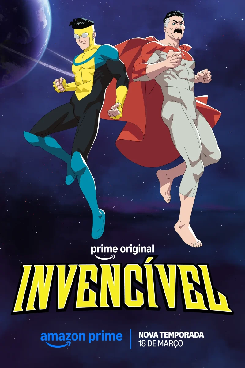 Invencível pôster oficial da temporada 4,