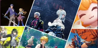 Arte ilustrativa com destaque para lançamentos de jogos em janeiro de 2026 em diversas plataformas.