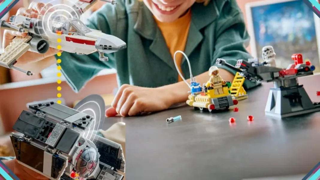 Smart Brick da LEGO integrado a um set LEGO Star Wars com funções interativas