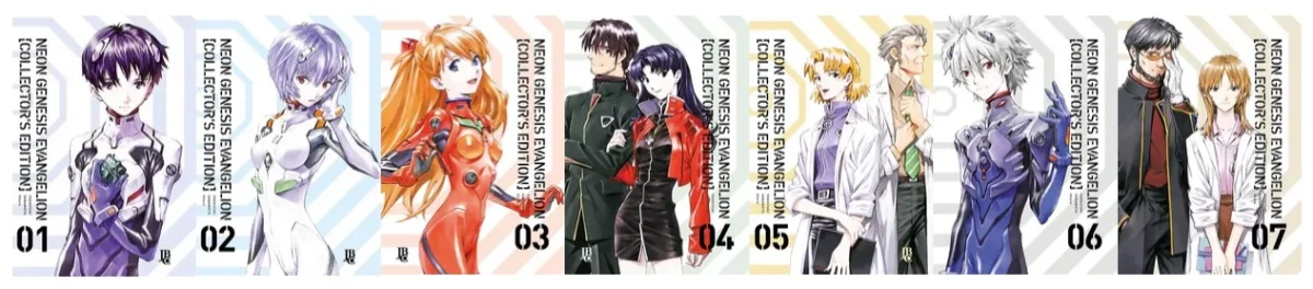 Neon Genesis Evangelion  diversos arcos