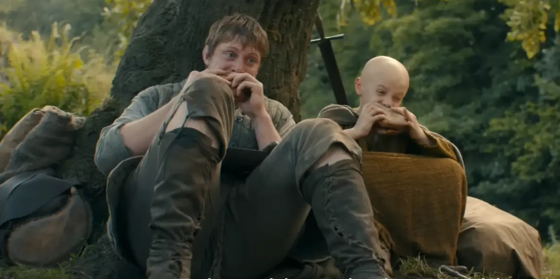 O Cavaleiro dos Sete Reinos, protagonista e seu pupilo