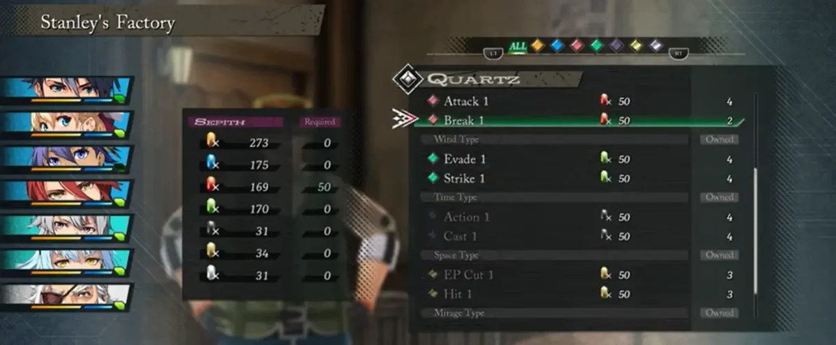 review the legend of heroes trails beyond the horizon inventario