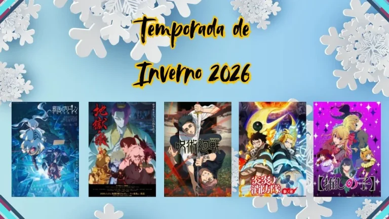 Confira todos os animes que estreiam em janeiro de 2026